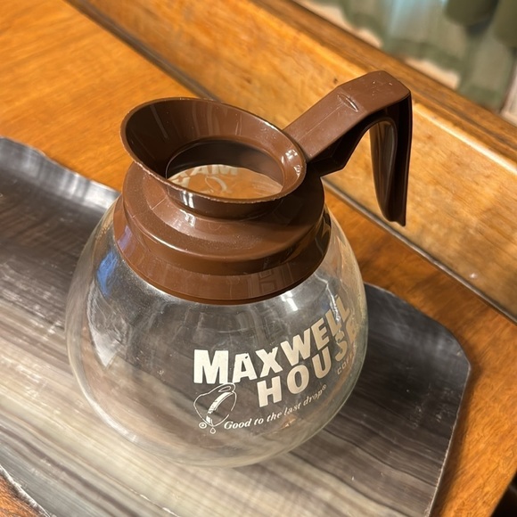 Vintage Maxwell House Glass Coffee E-174 Carafe Vintage Maxwell House Coffee Pot - Picture 8 of 13